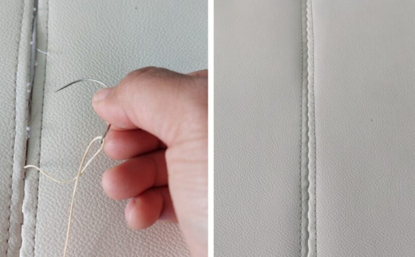 Leather Hand Stitching