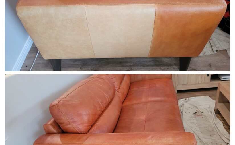 aniline leather colour restoration